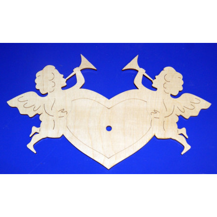Циферблат "Сердце с ангелами" (арт. 047246)
