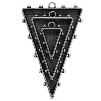 Spellbinders 004s Заготовка для украшения Треугольники 1 (Серебро) 