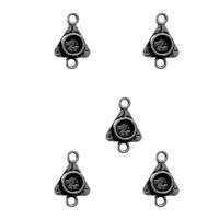 Spellbinders 504s Заготовка для украшения Треугольники 3 - 5шт (Серебро) 
