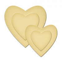 Spellbinders GLD-001_1 Набор мини-ножей для вырубки «Hearts» 