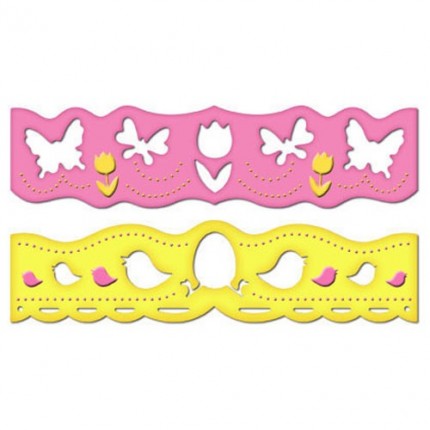 Набор ножей Spellbinders® Borderabilities®  "Бордюр Маленькая пасха" (арт. Набор ножей Spellbinders® Borderabilities®  "Бордюр Маленькая пасха")