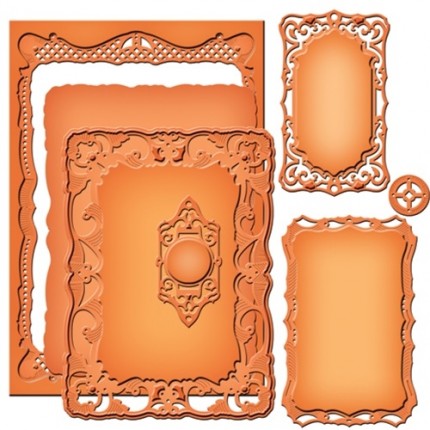 Набор ножей Spellbinders® Nestabilities® Majestic Elements "Нобелевские прямоугольники" (арт. Набор ножей Spellbinders® Nestabilities® Majestic Elements "Нобелевские прямоугольники")