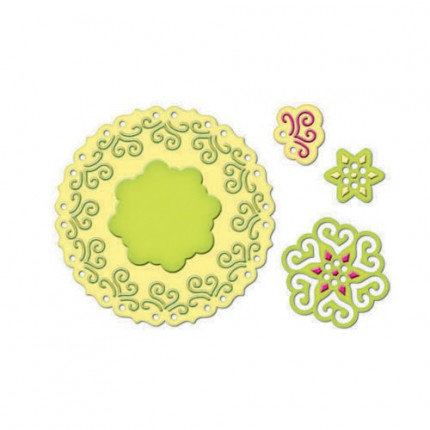 Набор ножей Spellbinders® Shapeabilities® "Современные сердца" (арт. S4-203_1)