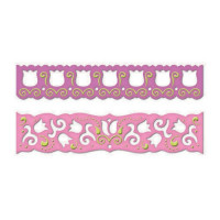 Spellbinders S4-211_1 Набор ножей Spellbinders® Borderabilities®  "Бордюр с тюльпанами" 