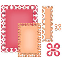 Spellbinders S5-175_1 Набор ножей Spellbinders® Nestabilities® Card Creator "A2 Петельки" 