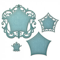 Spellbinders S6-044_1 Набор ножей Nestabilities® Decorative Elements "Ярлыки 48 - декоративные элементы" 