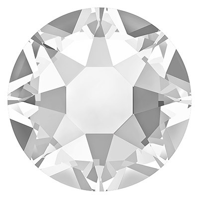 Стразы клеевые Swarovski 2078 SS12 Crystal 3.2 мм кристалл 1 шт белый (crystal A HF 001) (арт. 2078)