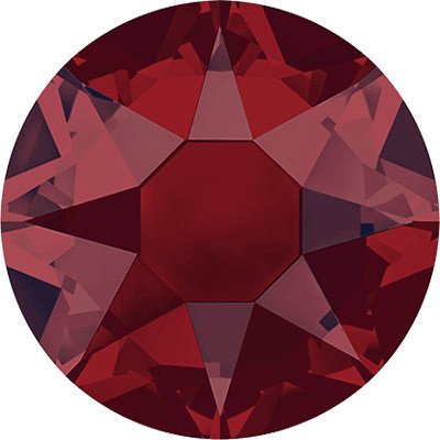 Стразы клеевые Swarovski 2078 SS12 цветн. 3.2 мм кристалл 1 шт багряный (scarlet 276) (арт. 2078)