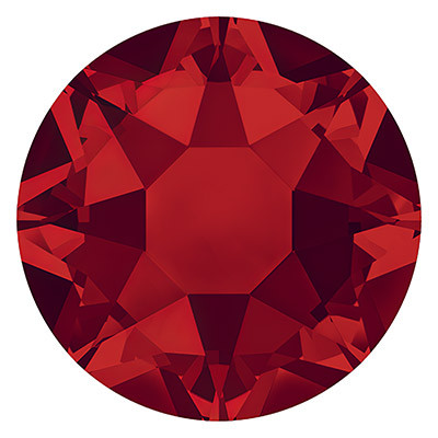Стразы клеевые Swarovski 2078 SS12 цветн. 3.2 мм кристалл 1 шт красный (light siam 227) (арт. 2078)