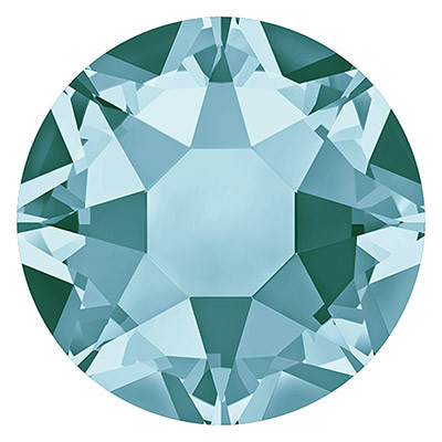 Стразы клеевые Swarovski 2078 SS12 цветн. 3.2 мм кристалл 1 шт св.бирюзовый (lt.turquoise 263) (арт. 2078)