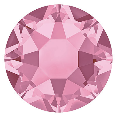 Стразы клеевые Swarovski 2078 SS12 цветн. 3.2 мм кристалл 1 шт св.розовый (lt.rose 223) (арт. 2078)
