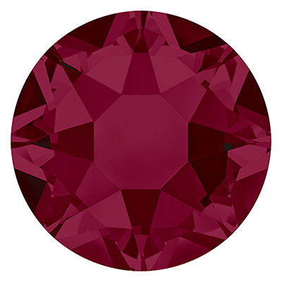 Стразы клеевые Swarovski 2078 SS16 цветн. 3.9 мм кристалл 1 шт рубин (ruby 501) (арт. 2078)