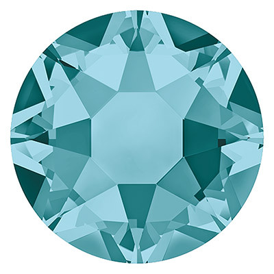 Стразы клеевые Swarovski 2078 SS16 цветн. 3.9 мм кристалл 1 шт св.изумруд (blue zircon 229) (арт. 2078)