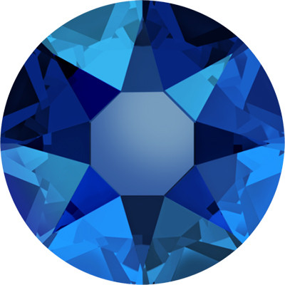 Стразы клеевые Swarovski 2078 SS20 Shimmer 4.7 мм кристалл 1 шт яр.синий (cobalt 369 SHIM) (арт. 2078)