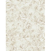 Timeless Treasures  Ткань Timeless Treasures 100% хлопок, ширина 110 см, Paris-C3790-Cream 