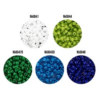 TOHO 148884205994 Бисер Япония TOHO 11/0 круглый 1 ASSORTI 2.2 мм 5уп. х 5 г №02 
