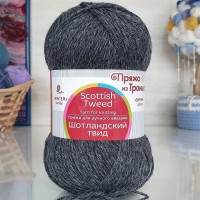 Шотландский твид Цвет 435 антрацит