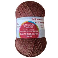 Шотландский твид (упаковка 5 шт) Цвет 1452 меланж бордо