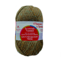 Шотландский твид (упаковка 5 шт) Цвет 1455 горчичный меланж