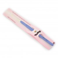 Tulip T13-8E Крючки для вязания с ручкой ETIMO голубого цвета, 0.75 