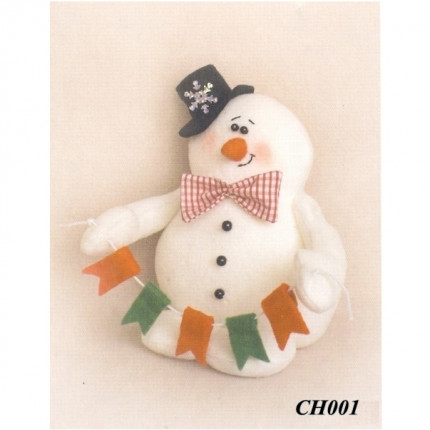 Набор для изготовления игрушки  "SNOW STORY" CH001 Снеговик 15см (арт. 00000063087)