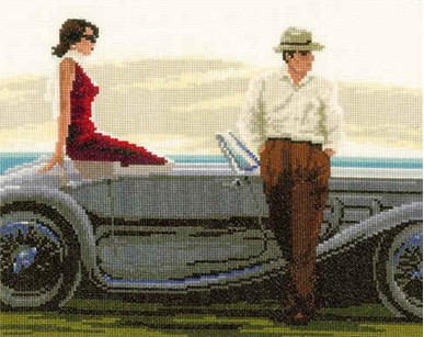 Набор для вышивания PN-0146241 Поездка по побережью, 29*26 см PN-0146241 Поездка по побережью, 29*26 см
