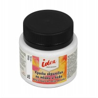VISTA-ARTISTA ITA-50 Краска по ткани и коже основные цвета Idea ITA-50 50 мл 102 Белая (White) 