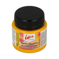 VISTA-ARTISTA ITA-50 Краска по ткани и коже основные цвета Idea ITA-50 50 мл 226 Солнечно-желтая (Sunny yellow) 