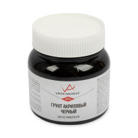 VISTA-ARTISTA VPAB-220 Грунт акриловый VISTA-ARTISTA черный VPAB-220 220 мл 