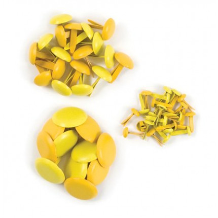 Набор брадсов, цвет - желтый (арт. 42042-2)