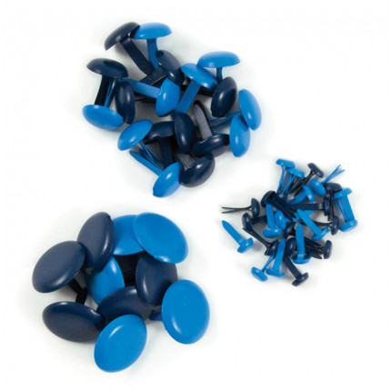 Набор брадсов, цвет - синий (арт. 42045-3)