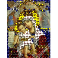 WOMAN HOBBY ИЧ0011 Набор для вышивания бисером "WH" ИЧ0011 Божья матерь Достойно есть 