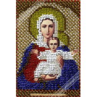 WOMAN HOBBY ИЧСр0008 Набор для вышивания бисером "WH" ИЧСр0008 Богородица Аз есмь с вами и никто же на вы 