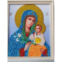 WOMAN HOBBY ВЛИС0005 Набор для вышивания лентами "WH" ВЛИС0005 Богородица Неувядаемый цвет 