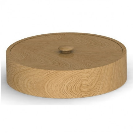 Деревянная шкатулка круглая 145 мм (арт. Шк круг 04)