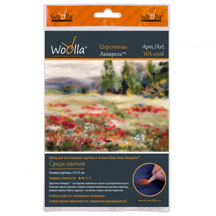 "Woolla" WA-0108 набор "Среди цветов" . (арт. WA-0108)