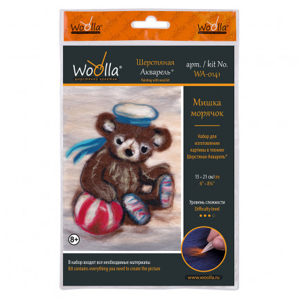 "Woolla" WA-0141 набор "Мишка морячок" . (арт. WA-0141)