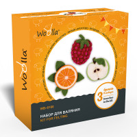 Woolla WB-0168 "Woolla" WB-0168 "Фруктово-ягодные " набор для валяния . 