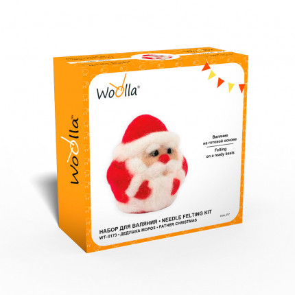 "Woolla" WT-0173 "Дедушка Мороз" набор для валяния . (арт. WT-0173)