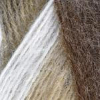 Angora de Luxe Color Цвет 25 белый/бежевый/коричневый