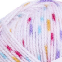 Baby Color Цвет 204 белый/красный/желтый/сирень