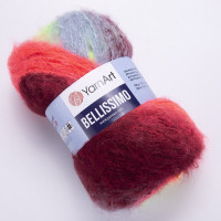 Bellissimo (упаковка 3 шт) Цвет 1406 красный/серый/бордовый