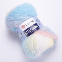 Bellissimo (упаковка 3 шт) Цвет 1420 голубой/молочный/розовый