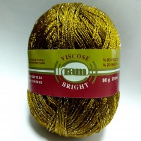 BRIGHT VISCOSE Цвет 16 горчица с серебром