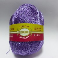 BRIGHT VISCOSE Цвет 7 сиреневый с серебром