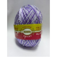 BRIGHT VISCOSE Цвет 9 сирень с белым