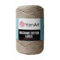 Macrame Cotton Lurex (упаковка 4 шт) Цвет 735 бежевый