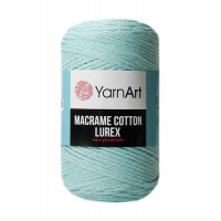Macrame Cotton Lurex Цвет 738 мята