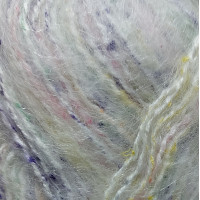 Mohair Цвет Белый с цветным