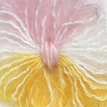 Mohair Melange Цвет Желтый/розовый